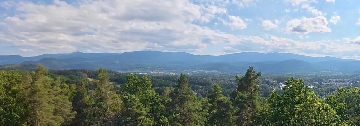 Panorama 360 stopni z wieży na Górze Sołtysiej – Karkonosze i Cieplice